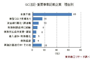 GC注記・重要事象記載企業　理由別