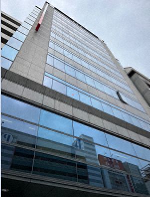 テック社が入居していたビル