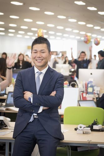 瀬戸健社長　RIZAPグループ提供 撮影：yOU 