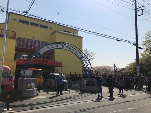 「A.L.C.貝塚学院」（4月6日午前）
