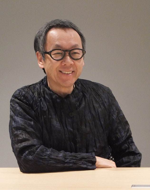 取材に応じる星野代表（TSR撮影）