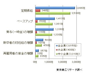 賃上げ実施内容