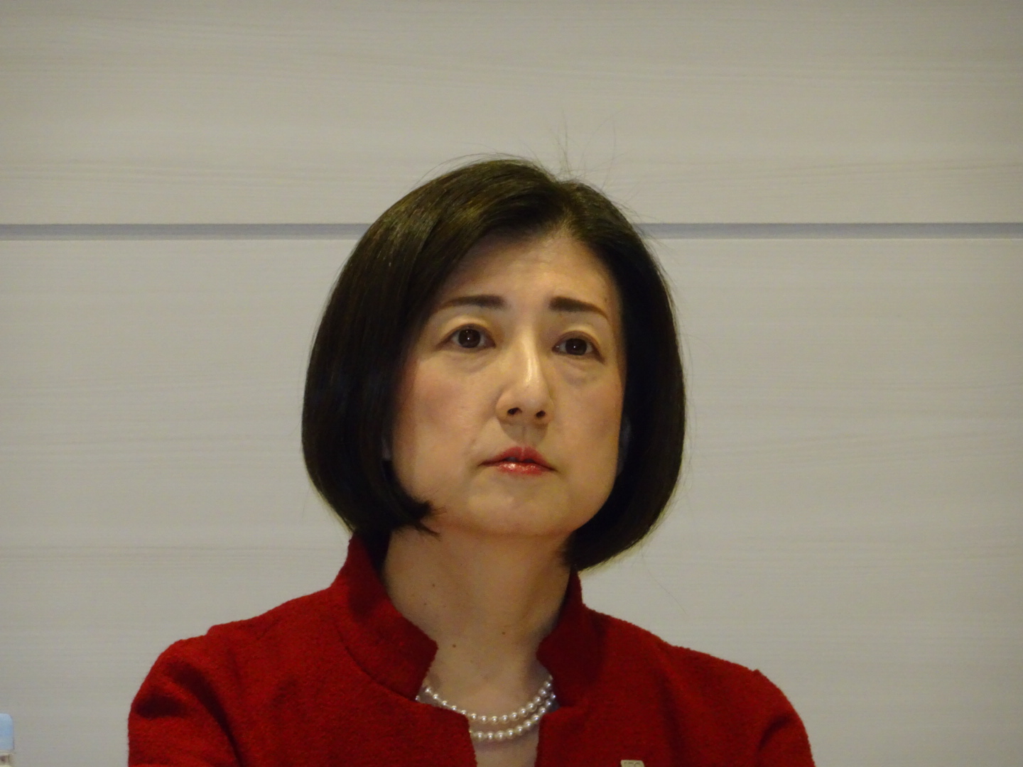 大塚久美子社長（2019年12月撮影）