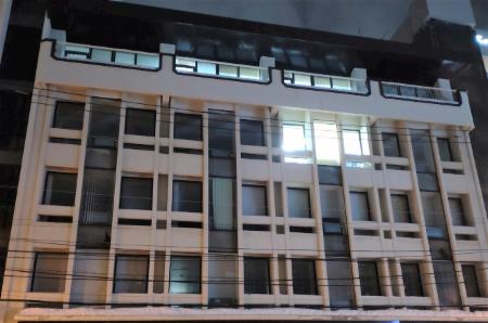 札証物産の入居ビル（TSR撮影）