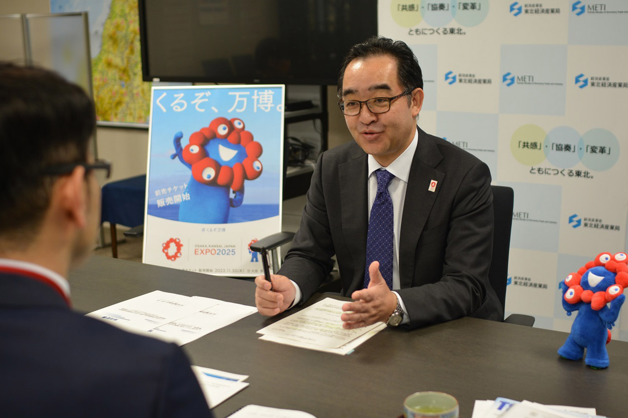 東北経済産業局・佐竹佳典局長