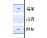 事業検討型【営業－　投資－　財務－】