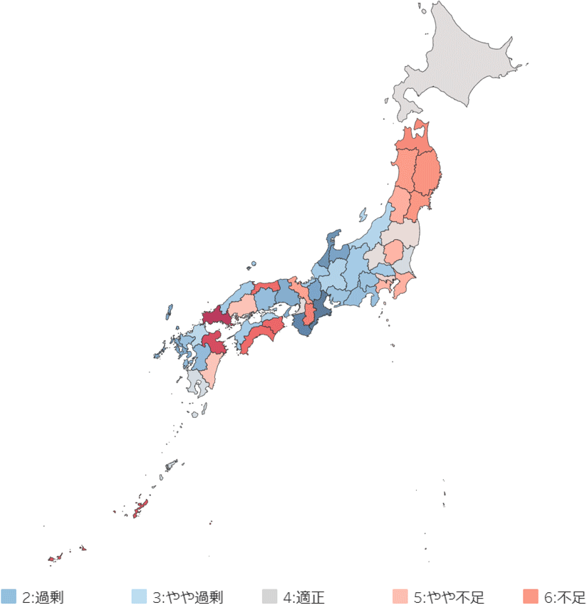 都道府県別スコア