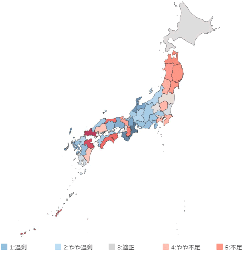 都道府県別スコア