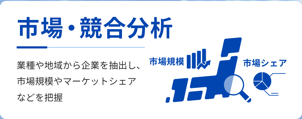 市場・競合分析